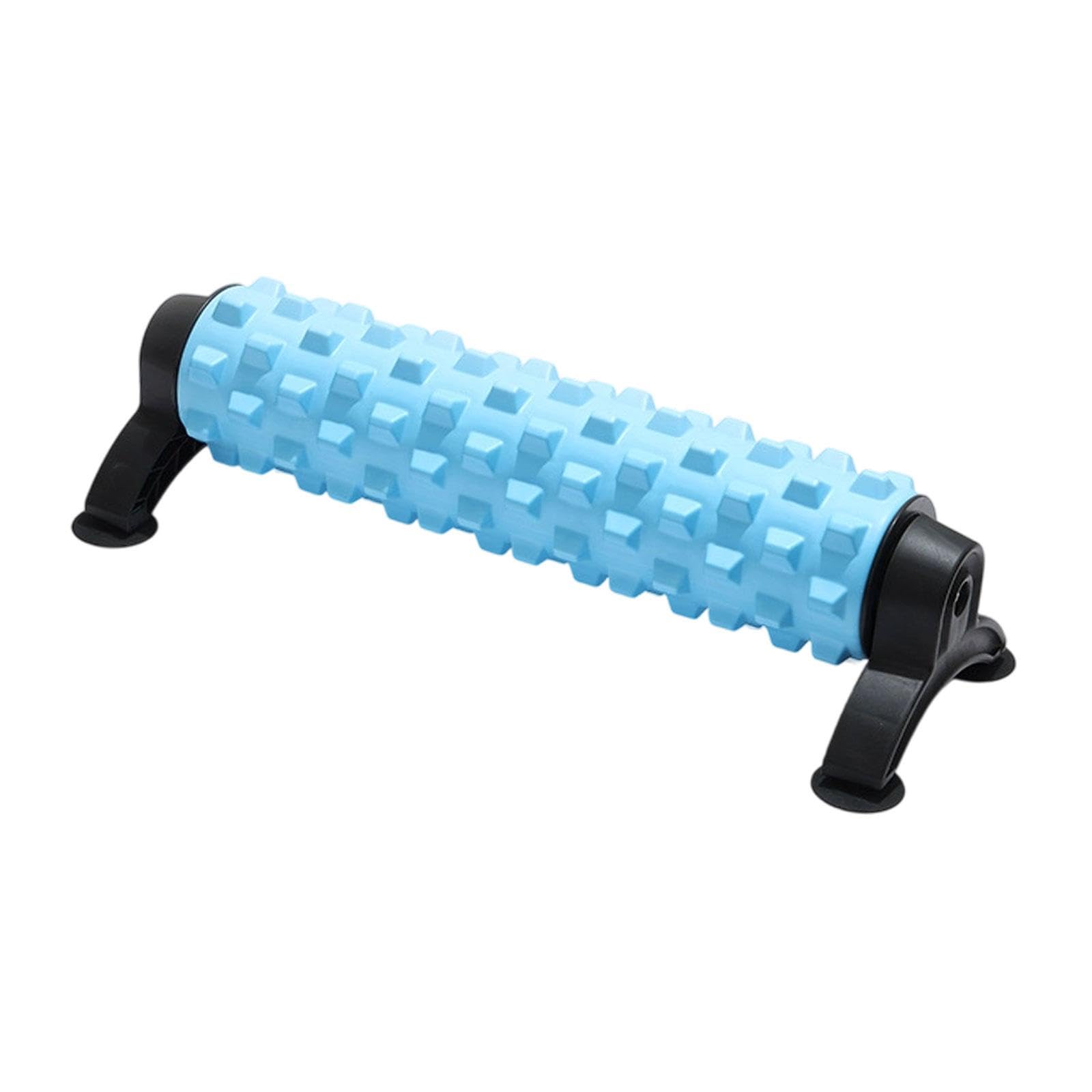 TRENDYNEST Roller Lightweight Workout with Stand Yoga Column for Back Exercise Arm Blue