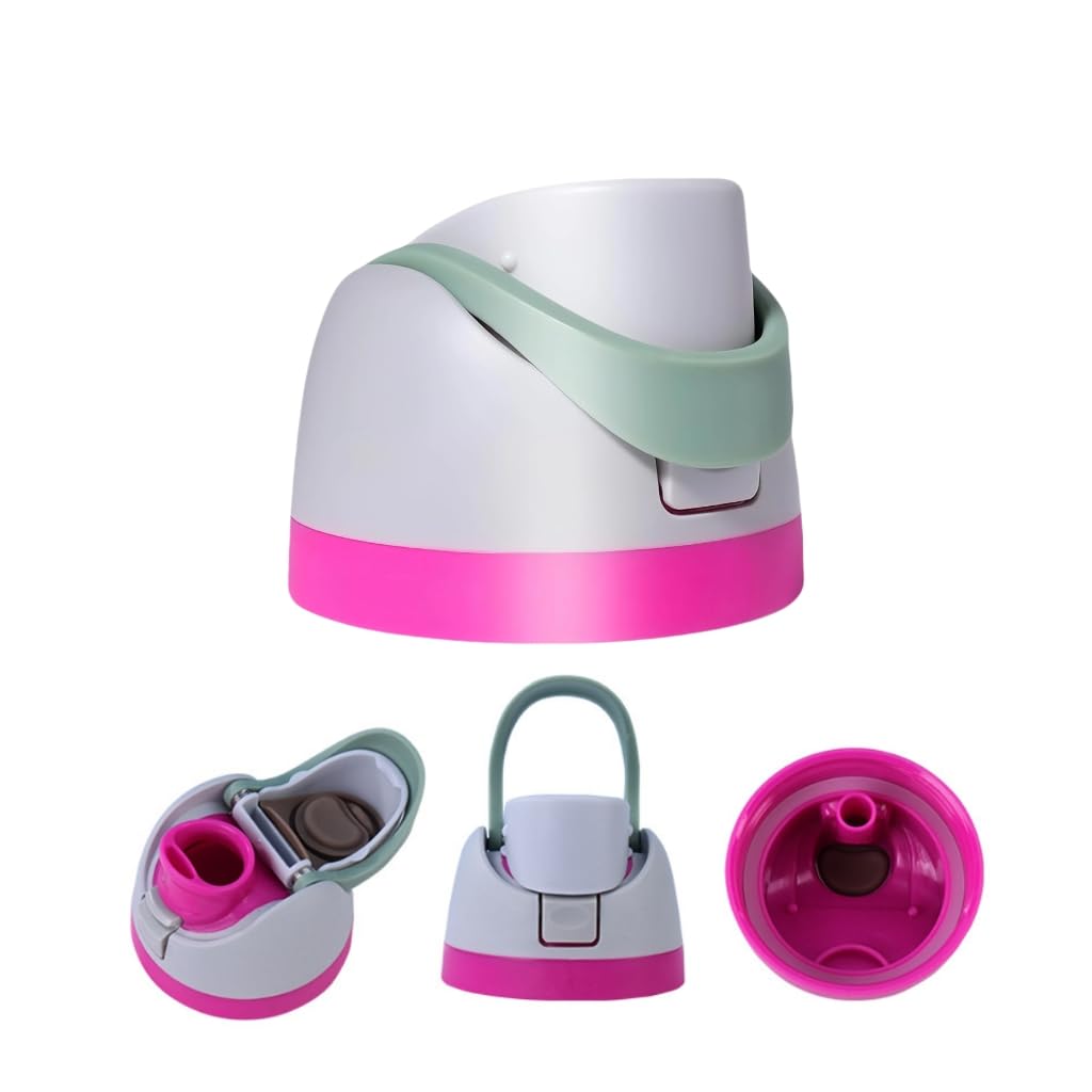 Water Bottle Replacement, One Button Leakproof Cap for Freesip Bottle 24oz 32oz, SpillProof Design for School Gym Office Use, D