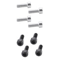 Merishopp 8 Pieces Aluminum Alloy Bike Water Bottle Cage Bolts Holder Socket Screws| Sports Equipment | Fitness Accessories | Wo