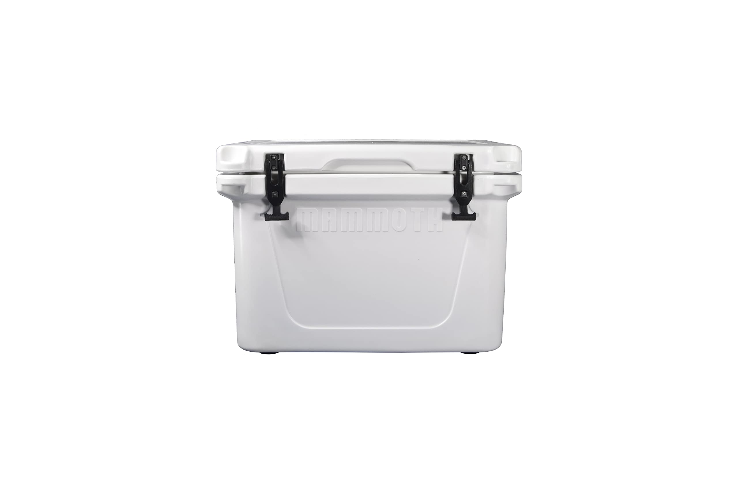 Mammoth Ranger 25 Cooler, Insulated Hard Ice Chest With 25 Quart Capacity, Holds 30 Cans, Great For Boat, Camping, White