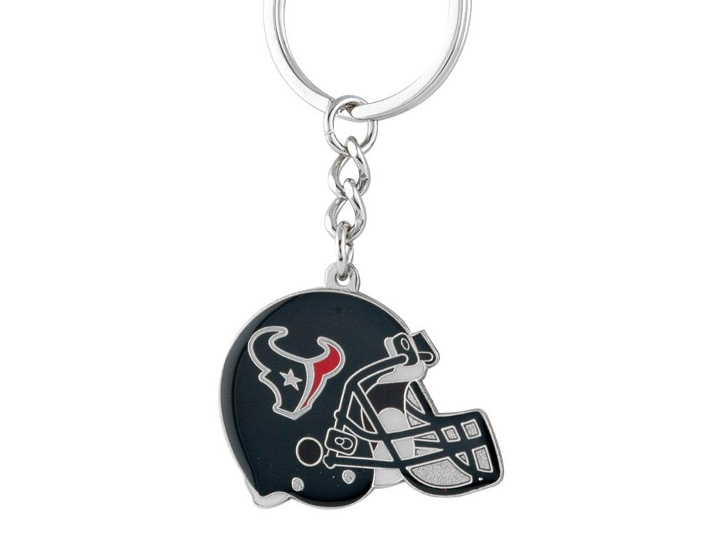 NFL Houston Texans Helmet Keychain