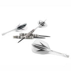 Cuesoul 95% Tungsten 26 Grams Tungsten Steel Tip Darts Set -With 1 Deluxe Dart Case