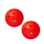Wilson Tru 32 Pro Pickleballs - 2 Pack, Red