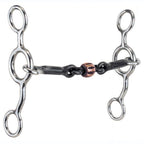 Reinsman 349 Junior Cowhorse Snaffle With Sweet Iron And 3-Piece Copper Roller; Stage B