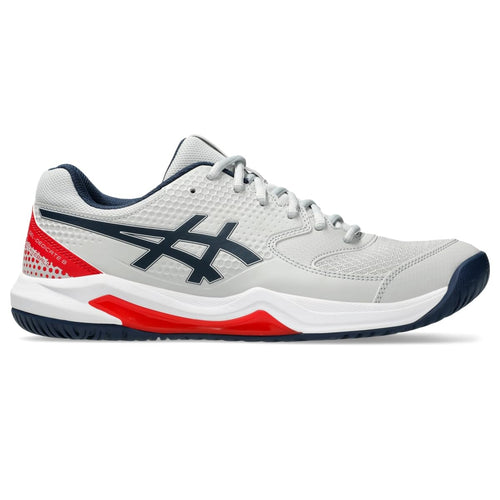 Asics Men's Gel-Dedicate 8 Pickleball Shoes, 11.5, Concrete/Night Sky