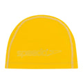 Speedo Unisex-Youth Pace Swimming Cap | Kids Swim | Dry Hair, Yellow, One Size