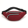 Waist Pack Bag for Men&Women - Fanny Pack for Workout Traveling Running.(13301) Red