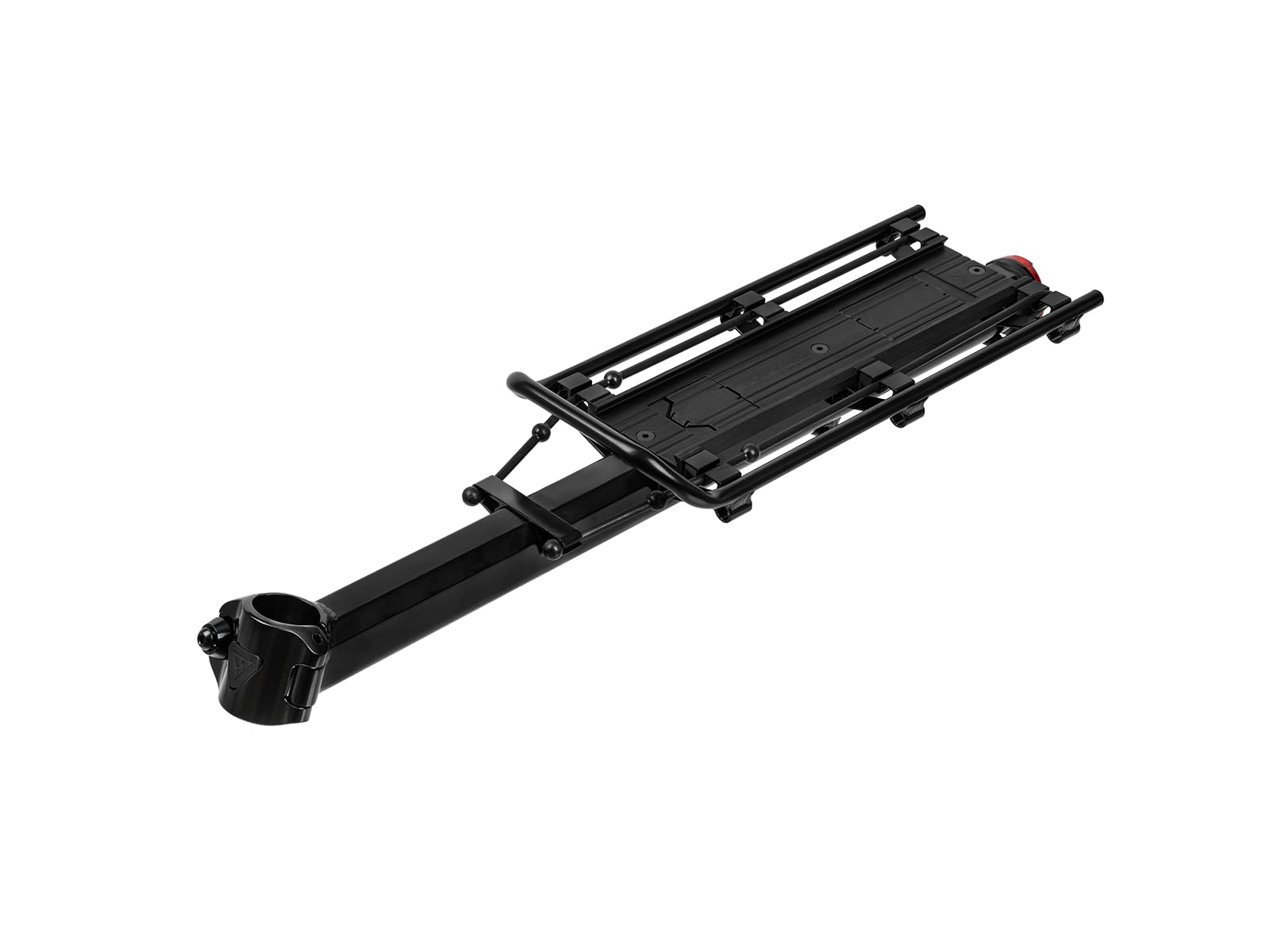 Topeak MTX BeamRack - Quick Release Aluminum Bike Rear Rack, 20 lb Capacity, Compatible with MTX TrunkBags, Includes Bicycle Saf