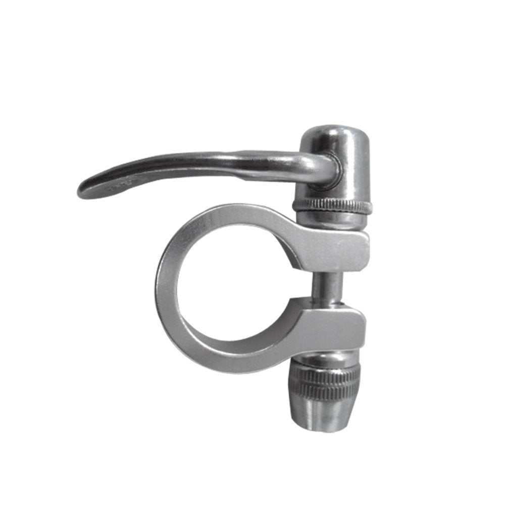 Sunlite Alloy Seat Clamp With Crmo Qr, 31.8Mm, Silver