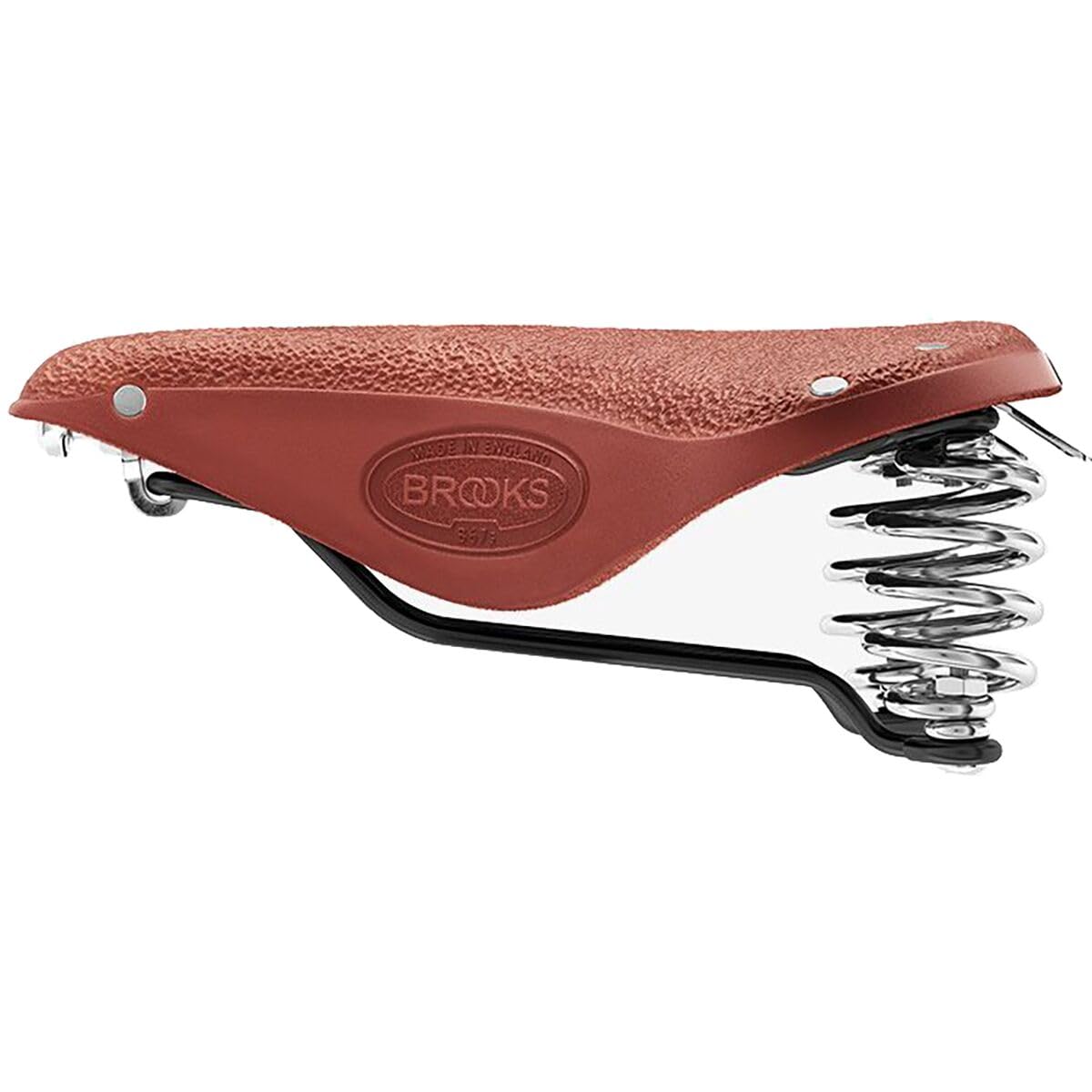 Brooks Saddles B67 S Bicycle Saddle (Women'S, Chrome Springs, Honey)