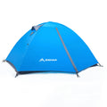 Bisinna 2/4 Person Camping Tent Lightweight Backpacking Tent Waterproof Windproof Two Doors Easy Setup Double Layer Outdoor Tent