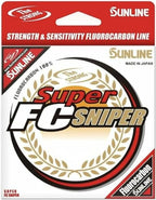 Sunline Super Fc Sniper Fluorocarbon Fishing Line, 12Lb 200Yd, Clear