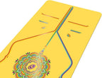 Liforme Printed Yoga Mat Collection - Free Yoga Bag, Patented Alignment System, Warrior-Like Grip, Non-Slip, Eco-Friendly, Biode