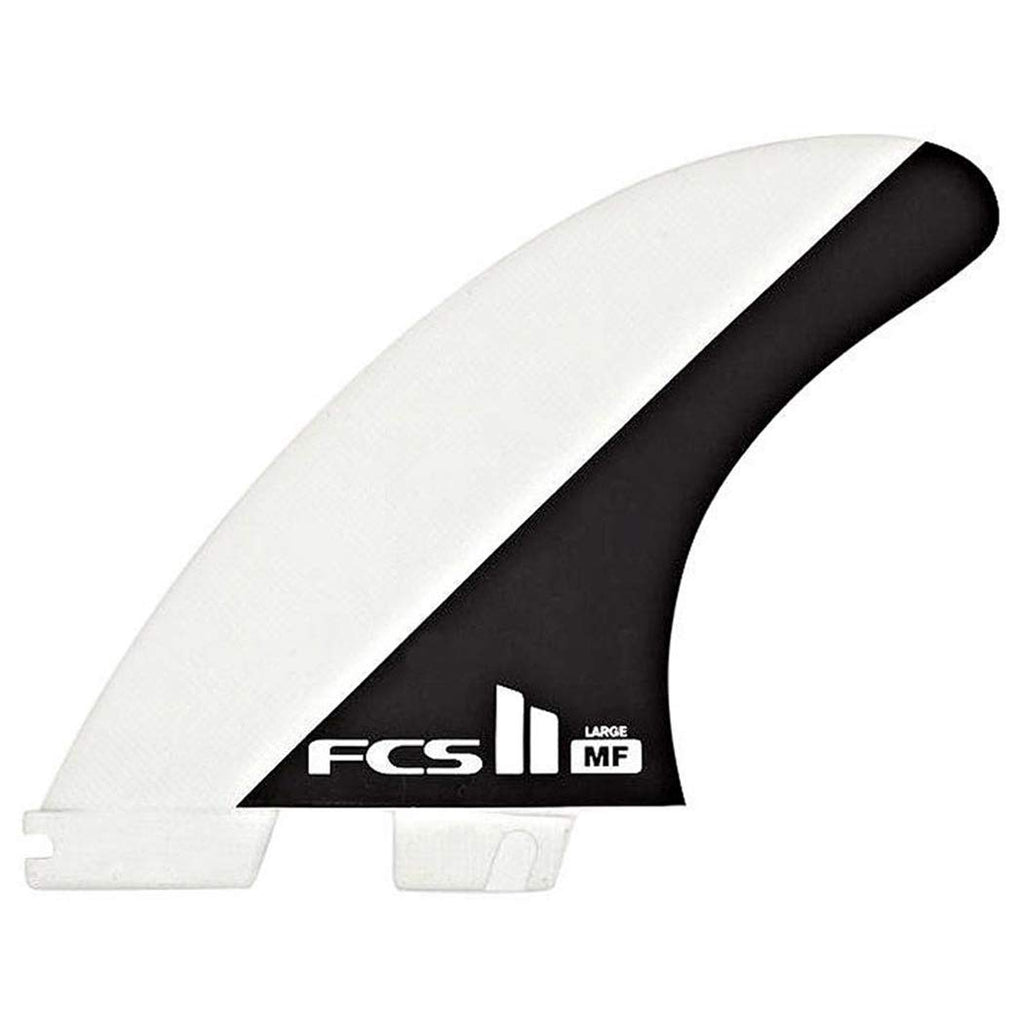Fcs Ii Mick Fanning Tri Fin Set Black/White Medium
