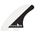 Fcs Ii Mick Fanning Tri Fin Set Black/White Medium