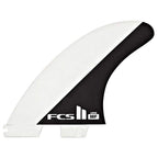 Fcs Ii Mick Fanning Tri Fin Set Black/White Medium