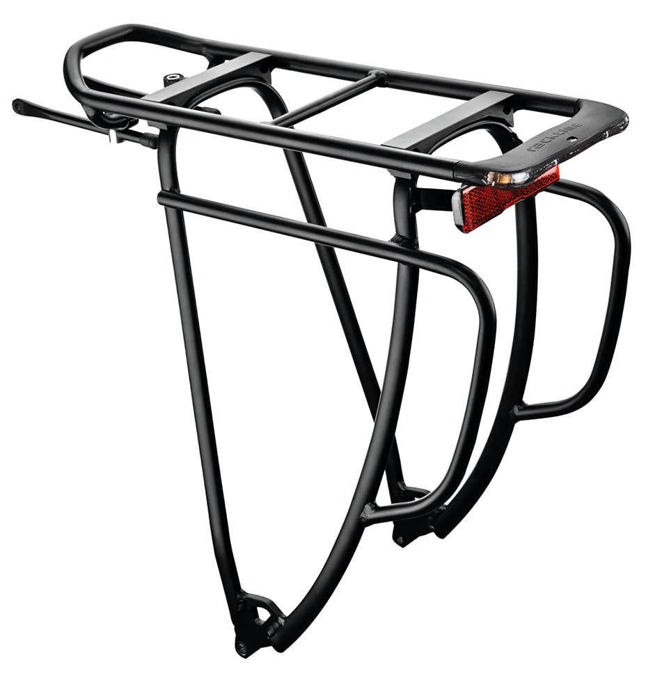 Racktime Shine Evo System Luggage Rack, Black, 45 x 25 x 20 cm