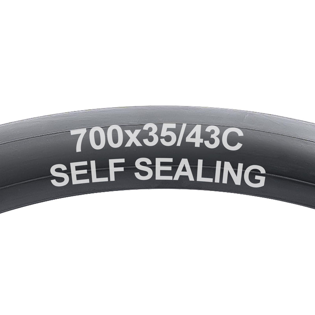 2 Pcs 700C Self Sealing Bike Tubes 700X35/43C Av48 Schrader Valve Automatic Repair