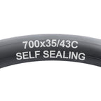 2 Pcs 700C Self Sealing Bike Tubes 700X35/43C Av48 Schrader Valve Automatic Repair
