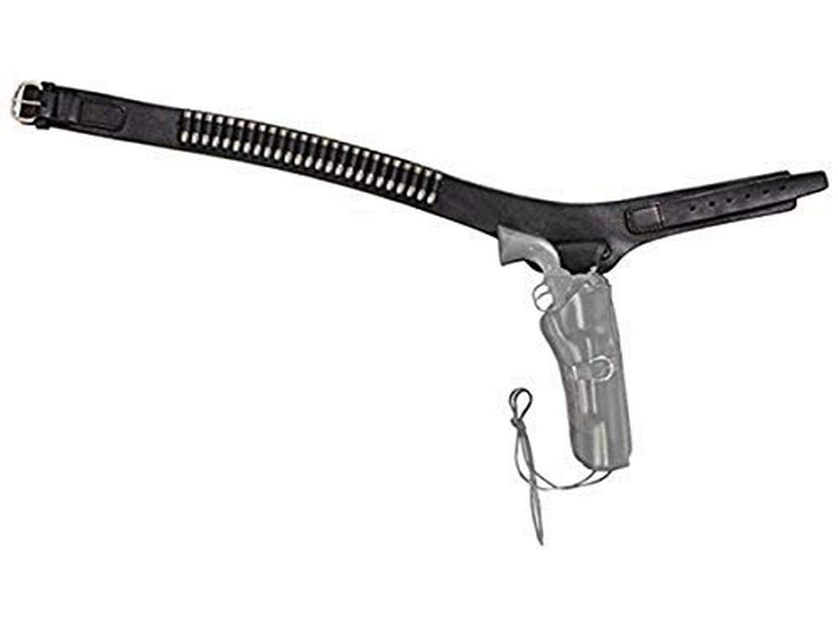 11012 110 Wyoming Drop Loop Belt, Black, Plain Finish