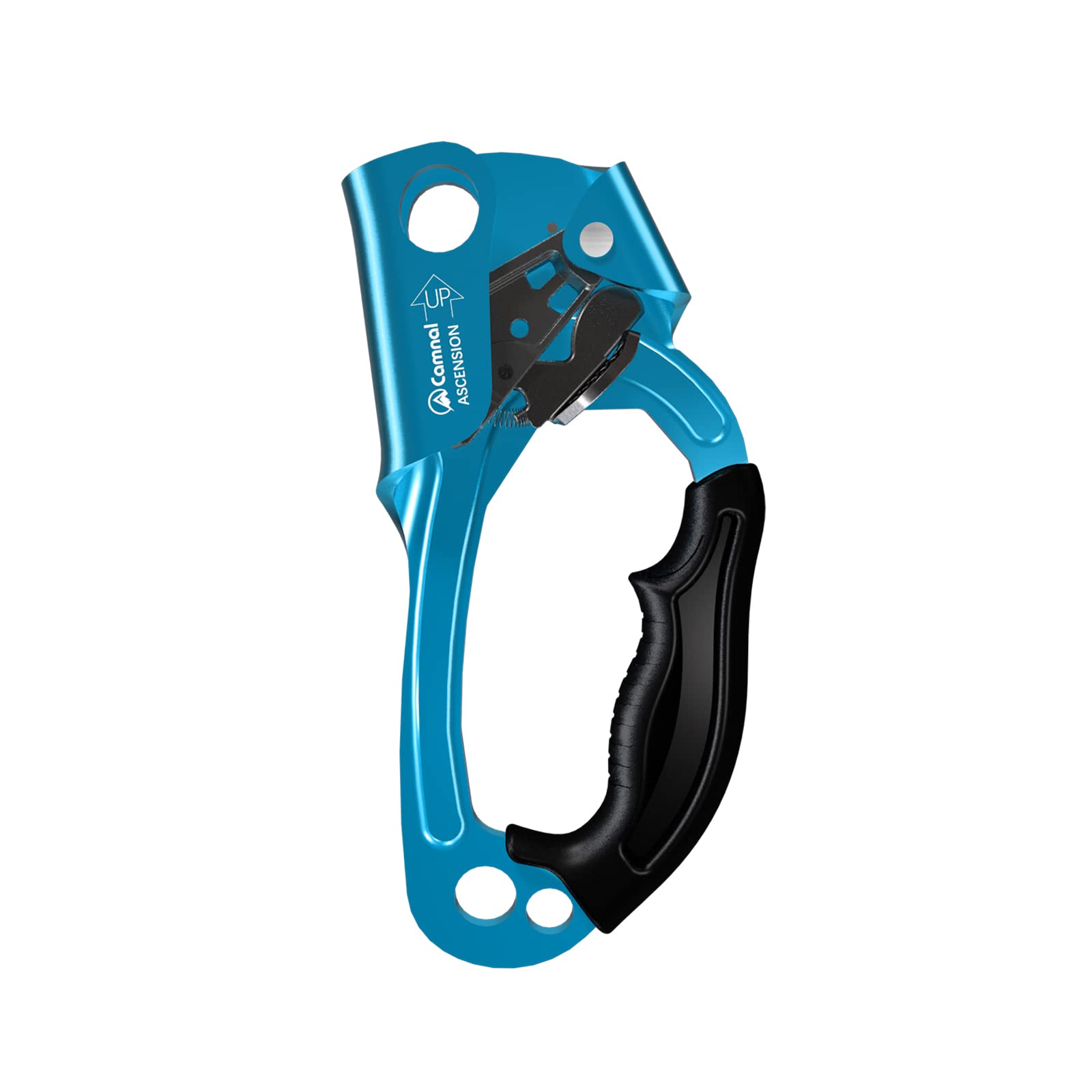 CAMNAL UIAA & CE Certified Hand Ascender for 8-13mm Rope, Rope Clamp for Rock Climbing, Tree Climbing, Arborist, Rappelling Gear