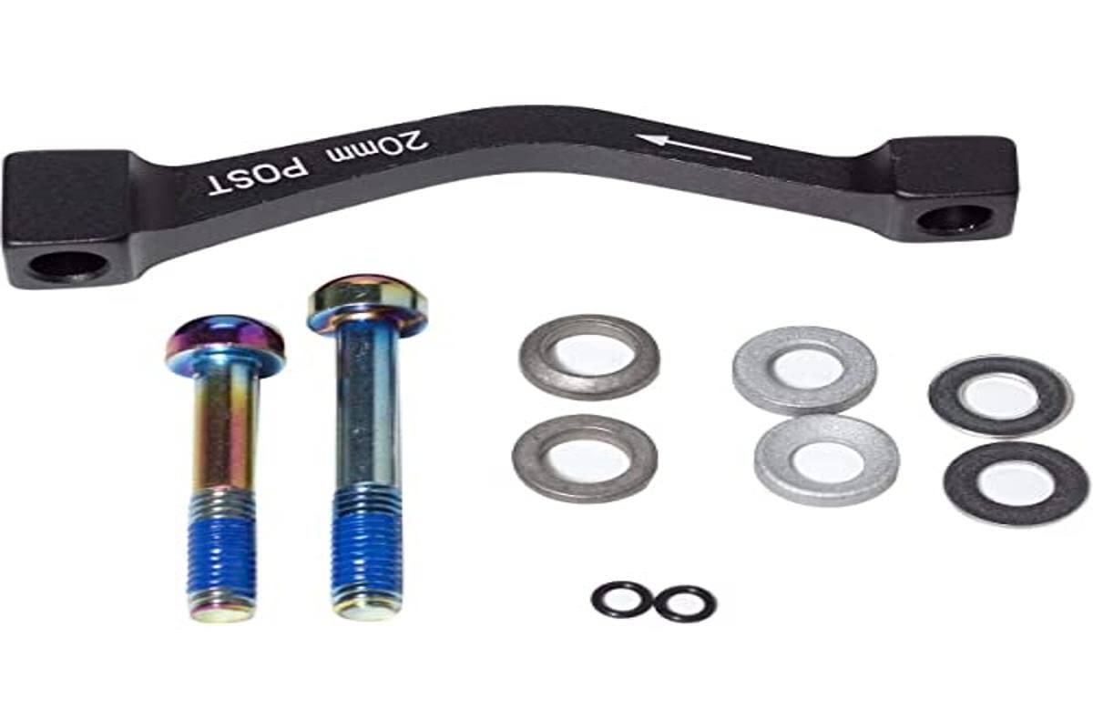 Sram Post Bracket 20P Standard Mount - Includes Bracket And Stainless Steel Rainbow Bolts