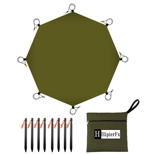 13.5X13.5 Ft Tent Footprint Waterproof Camping Tarp Ultralight Mat Under Tent Moisture-Proof Ground Sheet Mat