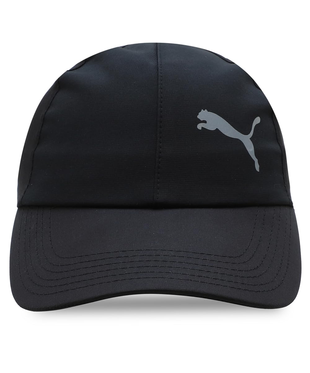 Puma Poly Cotton Cap Ind  Stylish And Sporty SixPanel Cap With Curved Visor, Adjustable HairSafe Closure, And Iconic Cat Logo