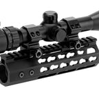 LONSEL 1 Picatinny Scope Rings, 2Pcs Medium Profile 1 Inch Scope Ring Mounts for Picatinny Rail