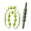 ECOMISTIQ2 Pieces Massage Roller Multifunctional Muscle Roller for Arms Indoor Sports Green|Sporting Goods|Fitness Running & Yog