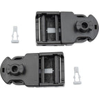 Cressi Buckles For Fins, Black, Rondine/Reaction/Frog Plus