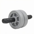 Enakshi Textured Handles Double Wheel Ab Roller TPR Rubber Dual Wheel Abdominal Roller Internal Bearings Fitness Gear 15 Cm Whee
