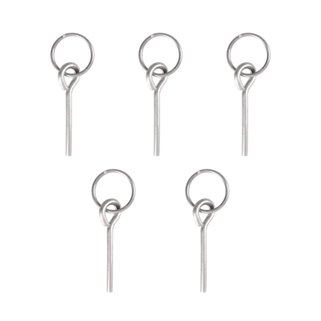 Brilliance4U Tent Pin & Ring Replacement, Tent Pole Connectors, Aluminum Tent Pole Rings With 1 Pin, Tent Building Tool, Tent Po