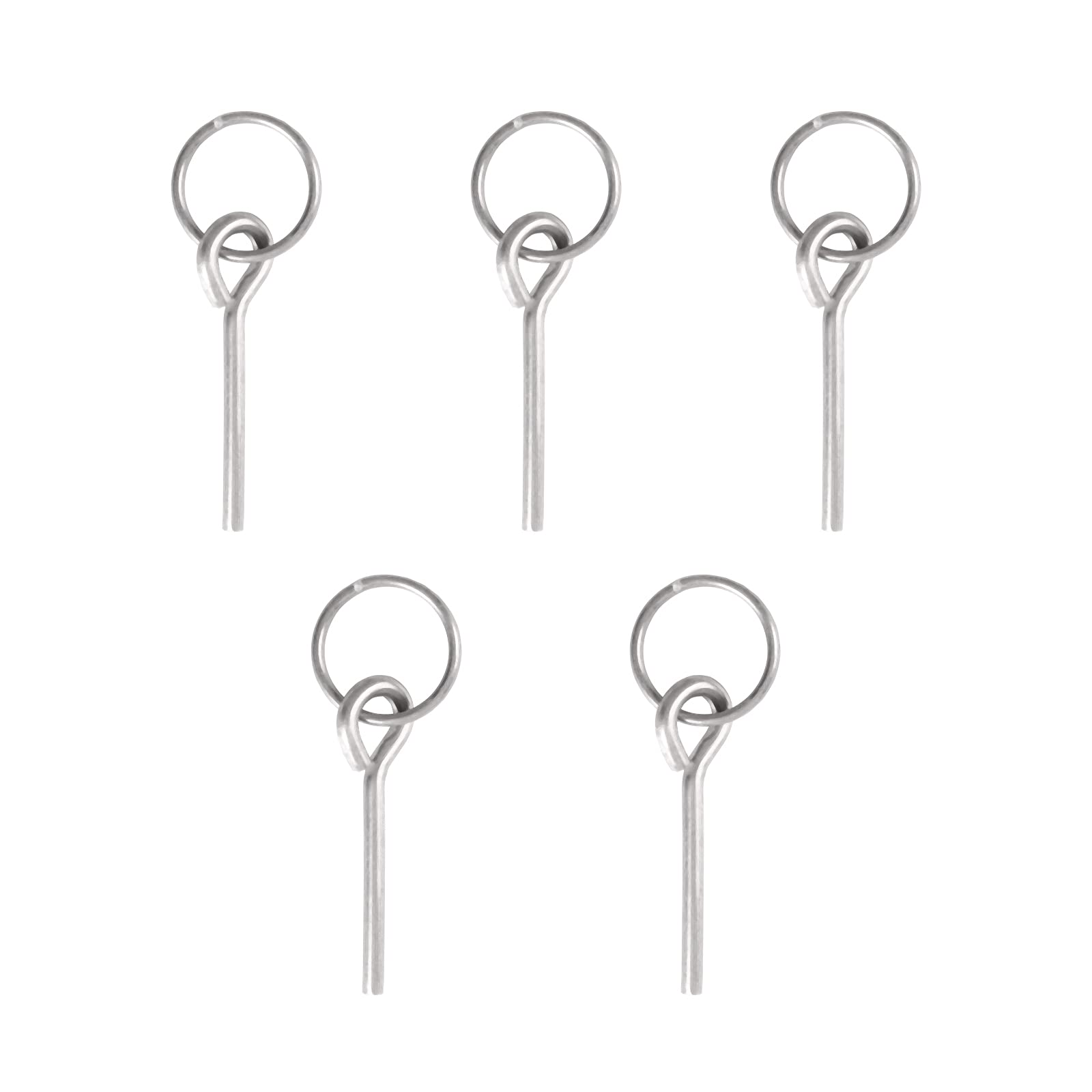 Brilliance4U Tent Pin & Ring Replacement, Tent Pole Connectors, Aluminum Tent Pole Rings With 1 Pin, Tent Building Tool, Tent Po