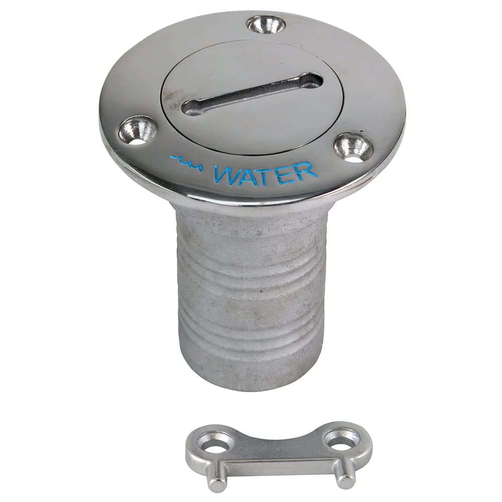 Ss Hose Deck Plate With Key (Water)