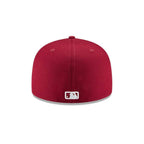 New Era 59Fifty MLB Basic New York Yankees Fitted Burgundy Headwear Cap (7)