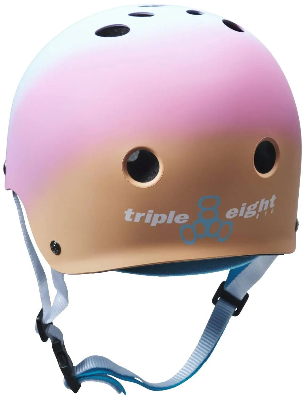 Triple Eight The Certified Sweatsaver Helmet For Skateboarding, Bmx, And Roller Skating, Sunset, Small/Medium