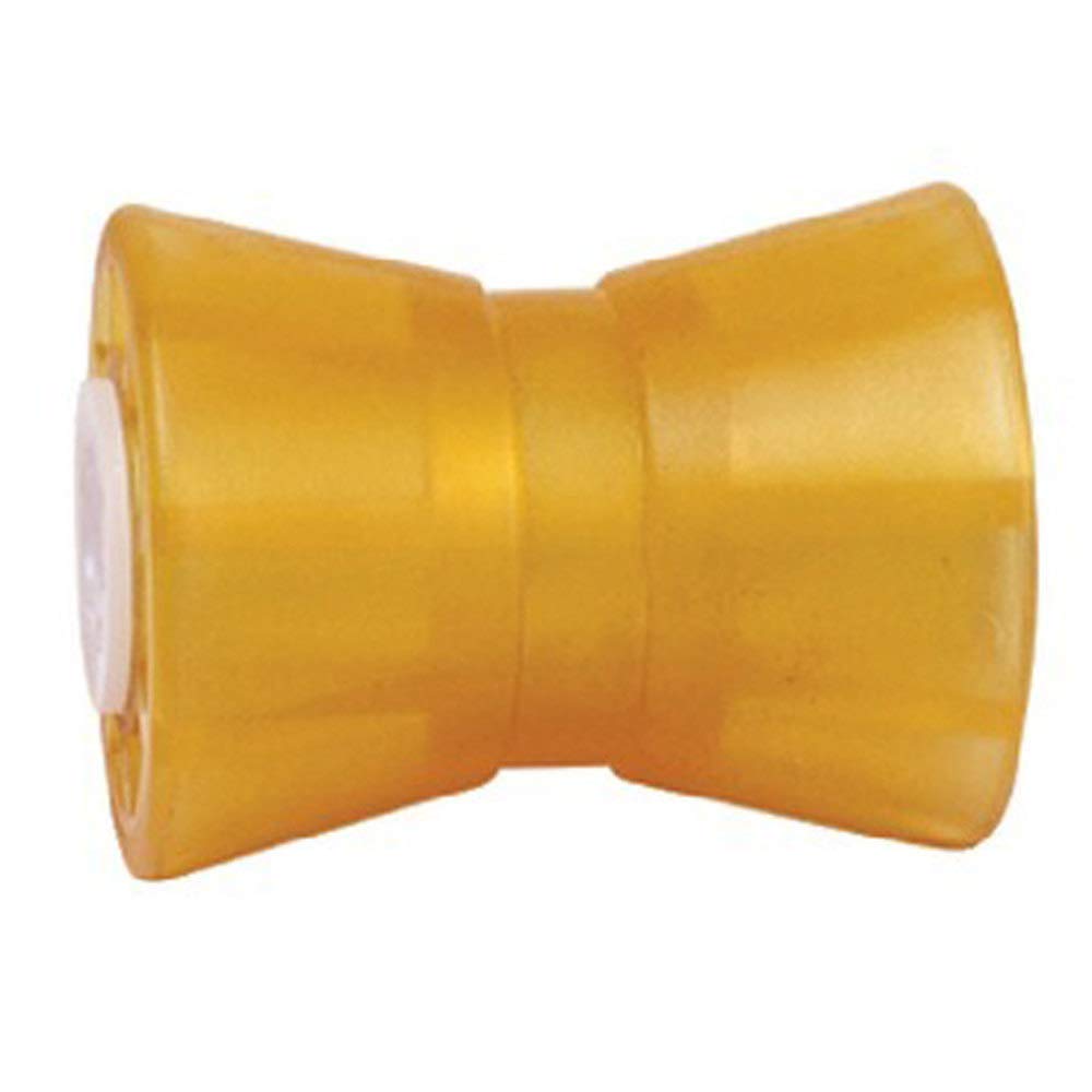 Tie Down Engineering 86158 5'''' Pvc Guided Keel Roller Amber, Yellow, Standard
