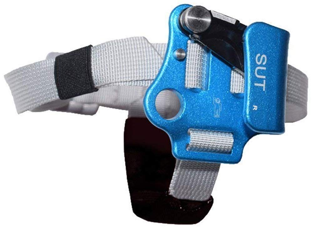 Newdoar Hand Ascender & Foot Ascender & Foot Loop Set For Tree Arborist Rappelling Gear Equipment Ce Certified Rope Clamp For 8~