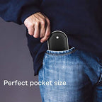 Electric Hand Warmer Rechargeable/ 5200 Mah Portable_Charger (Black)