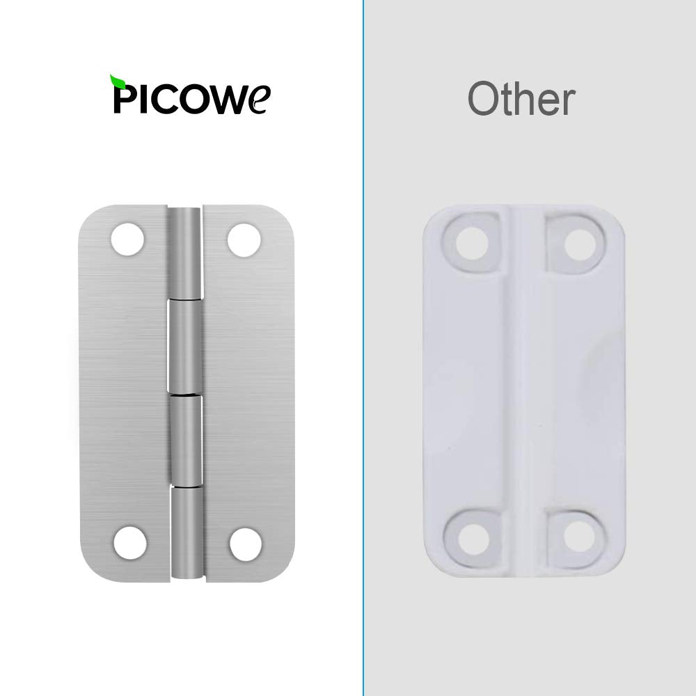 Picowe 3 Pack Cooler Hinges For Igloo Ice Chests, Cooler Stainless Steel Hinges Replacement Set With Screws