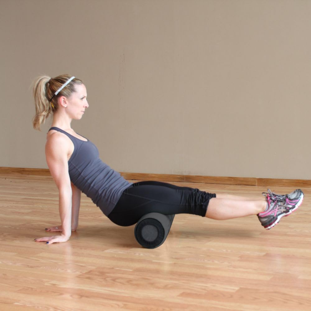 Prism Fitness 2 Foot Long Smart Recovery Self-Guided Muscle Recovery Roller For Flexibility And Warmups