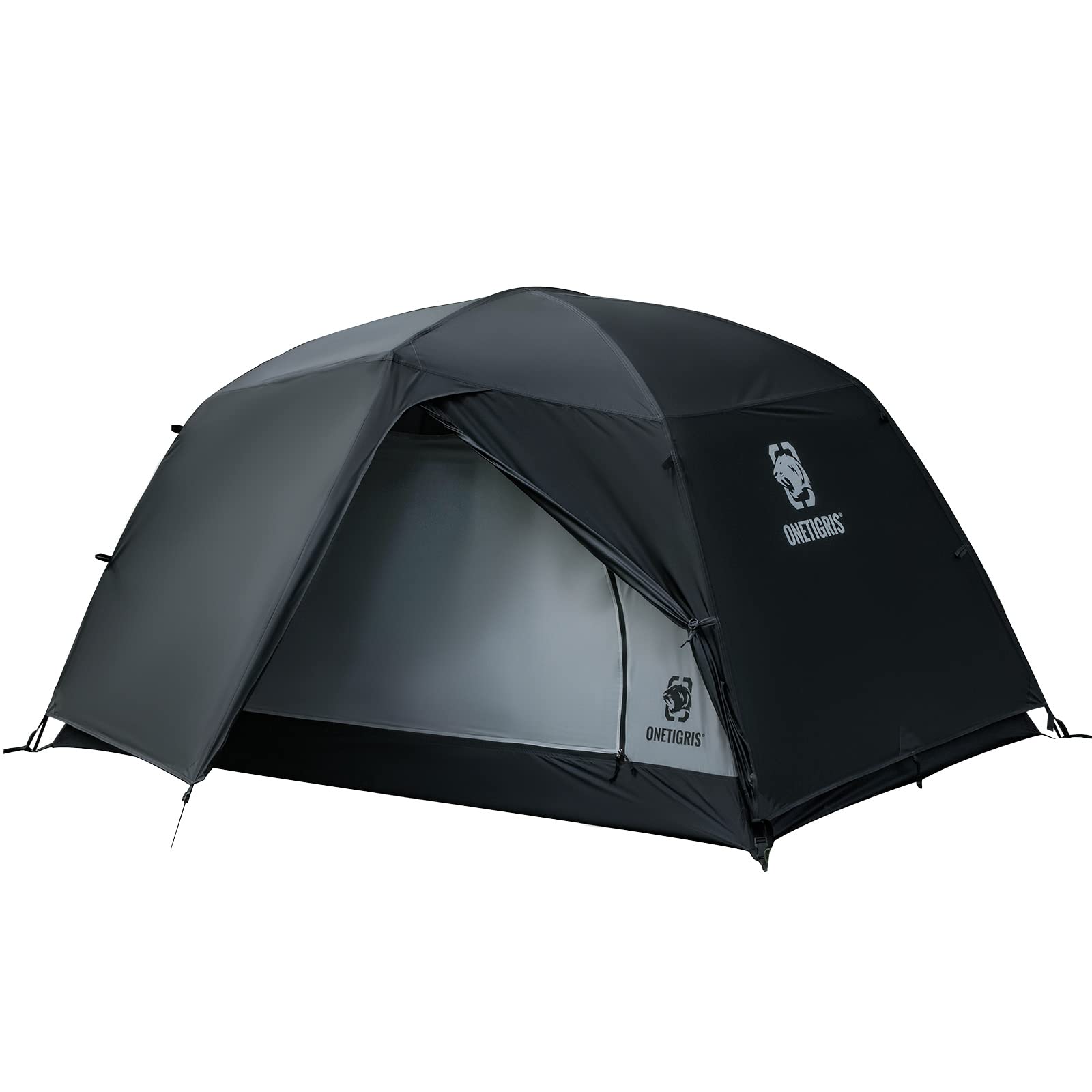 OneTigris Stella 4 Season Camping Tent Backpacking 2 Person Waterproof Lightweight Easy Setup Instant 3000mm Waterproof Rating O