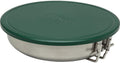 Stanley Adventure Stainless Fry Pan Camp Cook Set, 9 Piece Camping Cookware Mess Kit with Stainless Pan, Cooking Utensils, and D