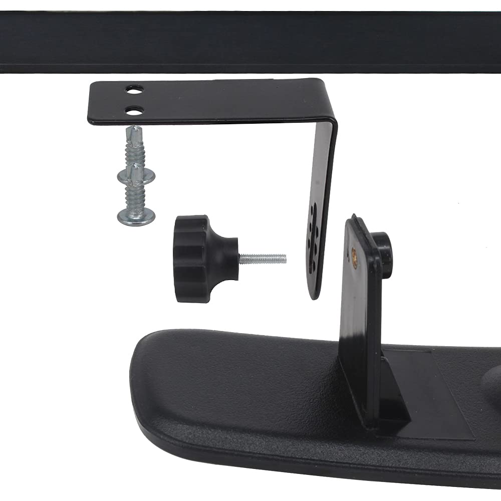 Hkoo Golf Cart Rear View Mirror,16.5'' Extra Wide 180 Degree Panoramic Rear View Mirror Fit For Golf Cart Ezgo Club Car Yamaha (