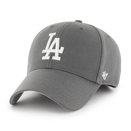 '47 Los Angeles Dodgers Mvp Hat Baseball Cap - Charcoal Grey