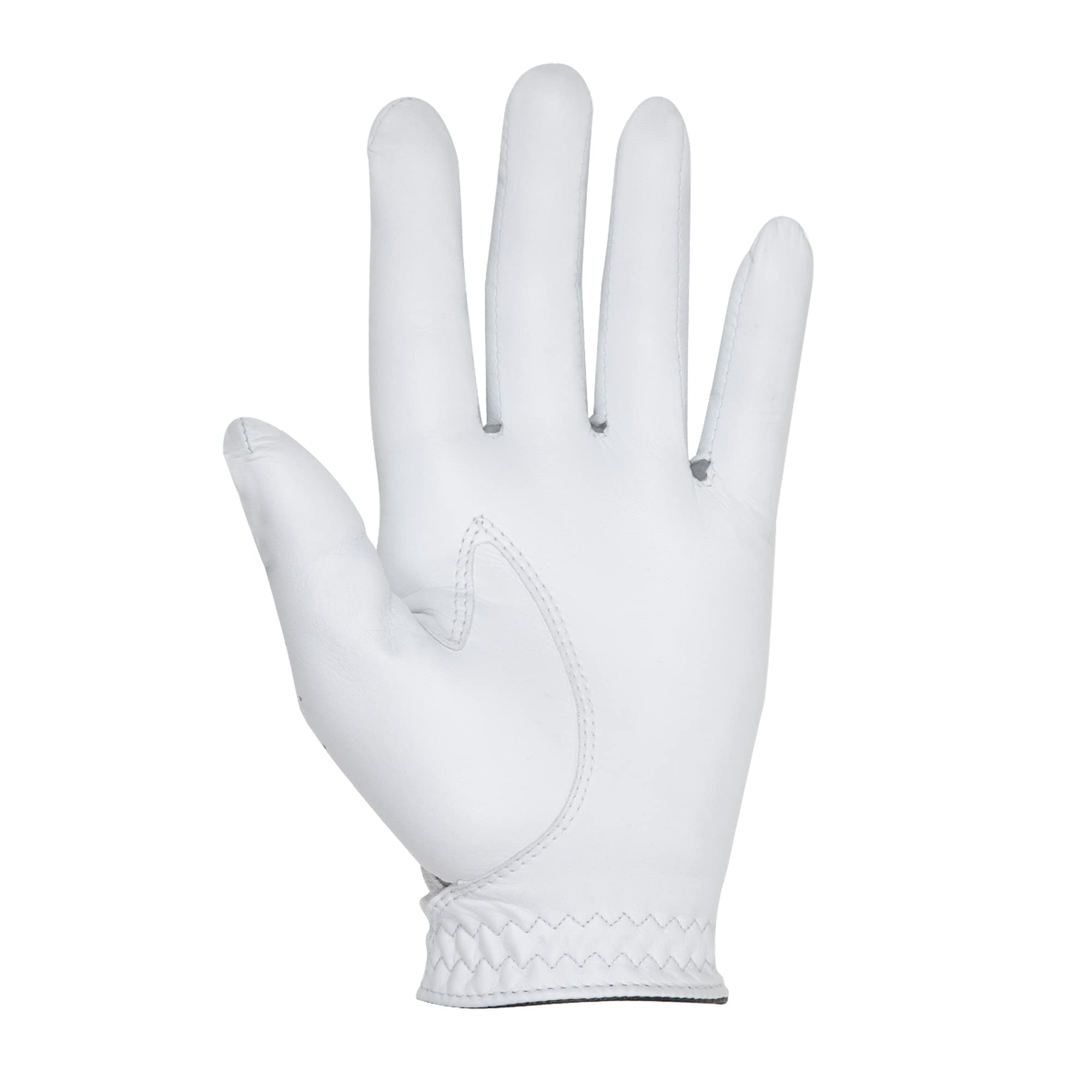 Footjoy Mens Hyperflx Golf Gloves White Medium/Large, Worn On Left Hand