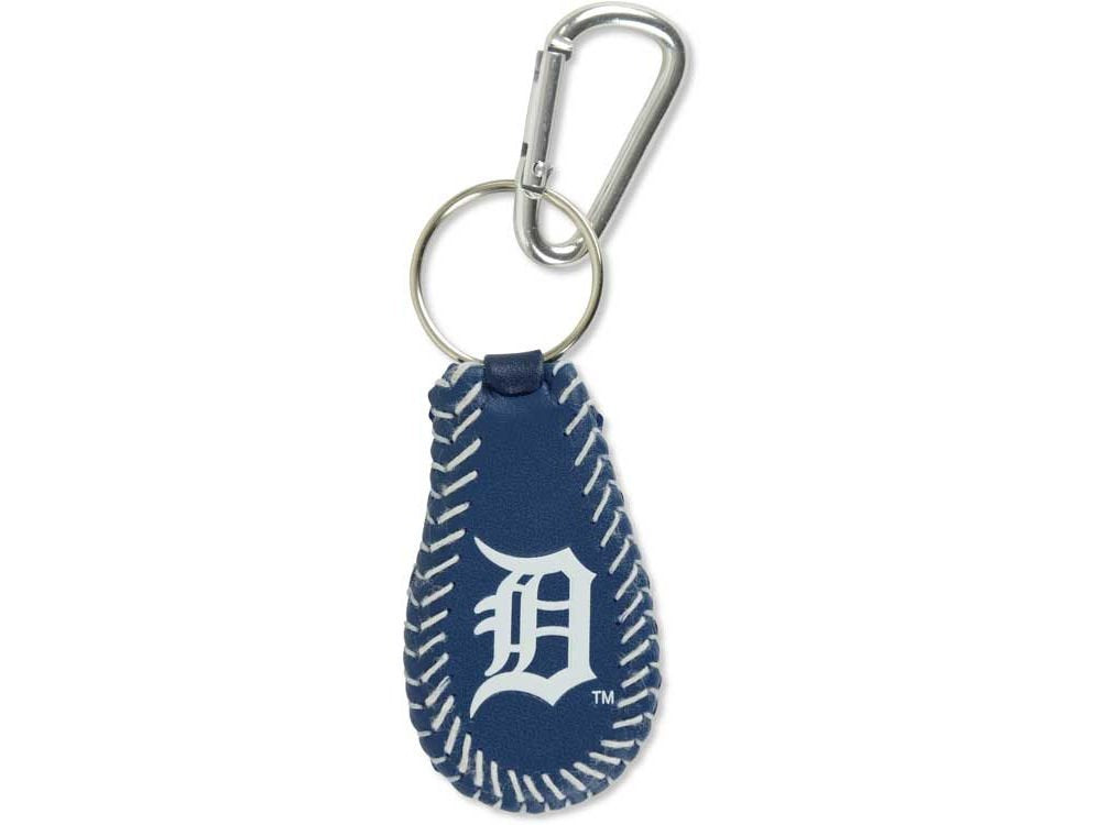 Mlb Detroit Tigers Team Color Baseball Keychain