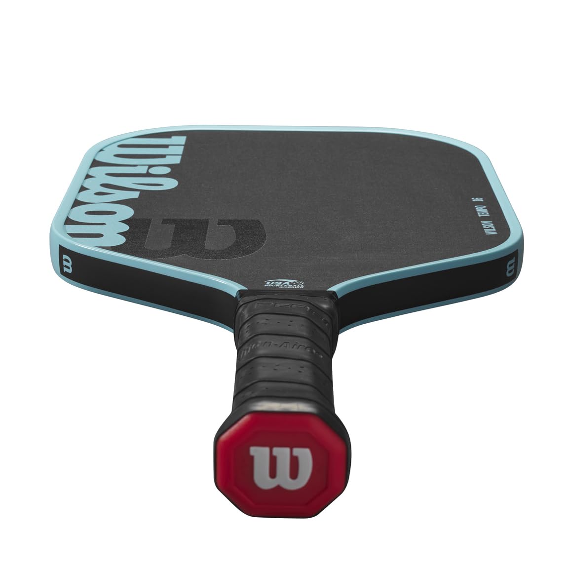 Wilson Tempo 16Mm Pickleball Paddle - Grip Size 2-4 1/4'', Black/Blue