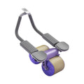 HEAVENGLOW Abdominal Roller Wheel Strength Training for Men Women Home Gym Accessory Violet|1 Abdominal Roller Wheel| Abdominal 